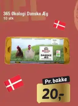Fakta Tyskland 365 Økologi Danske Æg 10 stk tilbud