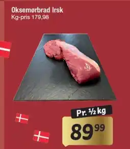 Fakta Tyskland Oksemørbrad Irsk tilbud