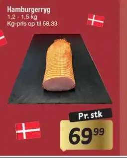 Fakta Tyskland Hamburgerryg tilbud