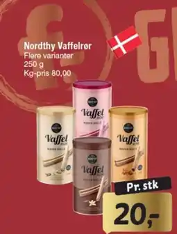 Fakta Tyskland Nordthy Vaffelrør tilbud