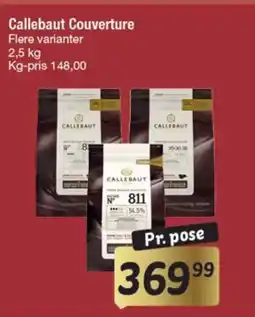 Fakta Tyskland Callebaut Couverture tilbud