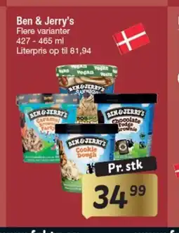 Fakta Tyskland BEN & JERRY'S tilbud