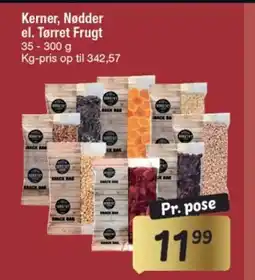 Fakta Tyskland Kerner, nødder el. tørret frugt tilbud
