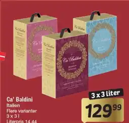 Fakta Tyskland Ca' Baldini Italien Flere varianter tilbud