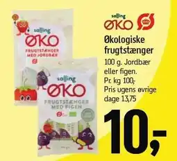 Føtex Økologsiske frugtstænger tilbud
