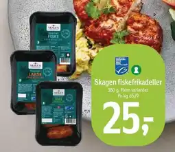 Føtex Skagen fiskefrikadeller 380 g tilbud
