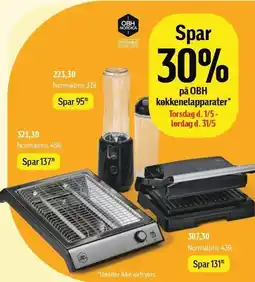 Føtex Spar 30% på OBH køkkenapparater tilbud