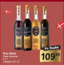 Fakta Tyskland Pure Shots tilbud