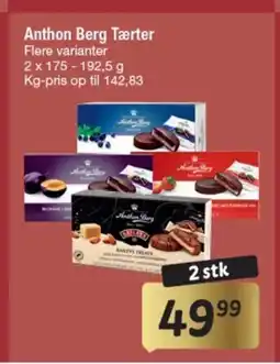 Fakta Tyskland Anthon Berg Tærter tilbud