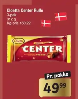 Fakta Tyskland Cloetta Center Rulle tilbud