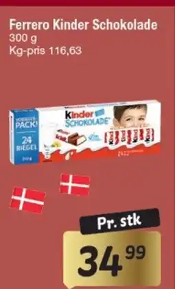 Fakta Tyskland Ferrero Kinder Schokolade tilbud