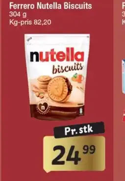 Fakta Tyskland Ferrero Nutella Biscuits tilbud
