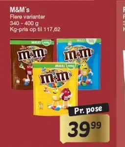 Fakta Tyskland M&M's tilbud
