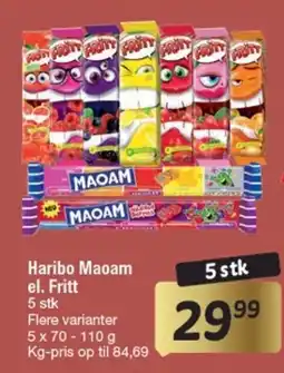 Fakta Tyskland Haribo Maoam tilbud
