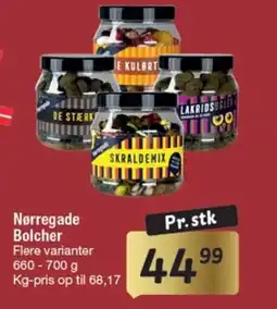 Fakta Tyskland Nørregade Bolcher tilbud