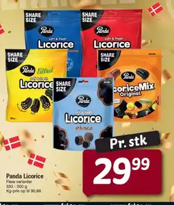 Fakta Tyskland Panda Licorice Flere varianter tilbud