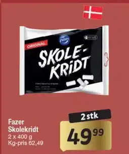 Fakta Tyskland Fazer Skolekridt tilbud