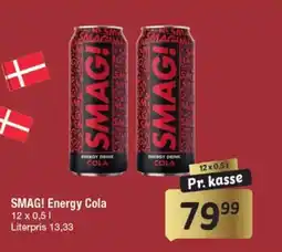 Fakta Tyskland SMAG! Energy Cola tilbud