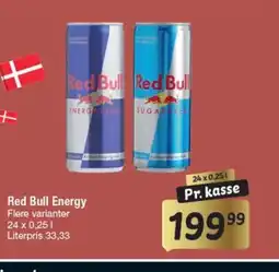 Fakta Tyskland Red Bull Energy tilbud