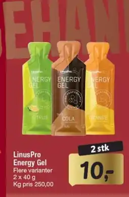 Fakta Tyskland LinusPro Energy Gel Flere varianter tilbud