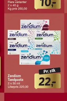 Fakta Tyskland Zendium tandpasta tilbud
