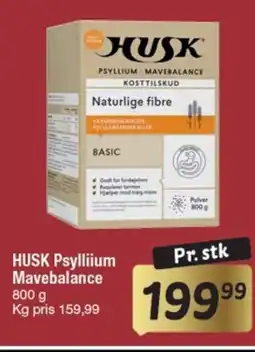 Fakta Tyskland HUSK Psylliium Mavebalance tilbud
