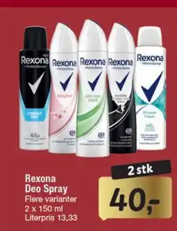 Fakta Tyskland Rexona Deo Spray tilbud