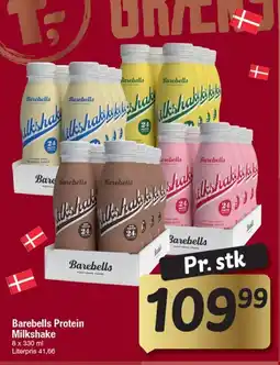 Fakta Tyskland Barebells P Milkshake otein tilbud