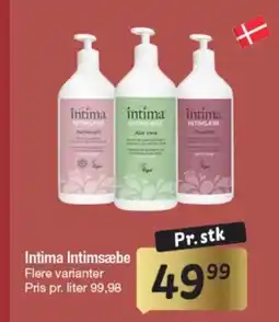 Fakta Tyskland Intima intimsæbe flere varianter p tilbud
