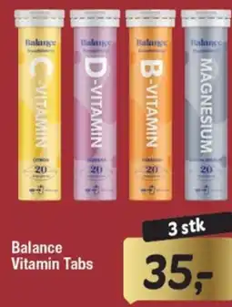 Fakta Tyskland Balance Vitamin Tabs tilbud