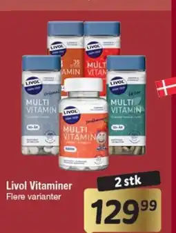 Fakta Tyskland Livol Vitaminer Flere varianter tilbud