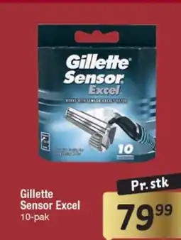 Fakta Tyskland Gillette Sensor Excel 10-pak tilbud