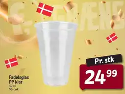 Fakta Tyskland Fadølsglas PP klar tilbud