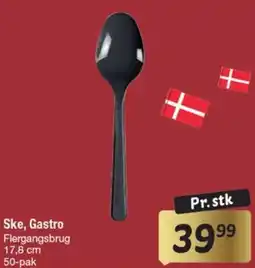 Fakta Tyskland Ske, Gastro tilbud