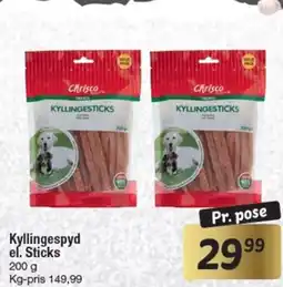 Fakta Tyskland Kyllingespyd el. Sticks tilbud