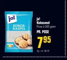 Otto Duborg ja! Kokosmel tilbud