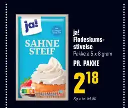 Otto Duborg ja! Flødeskums- stivelse tilbud