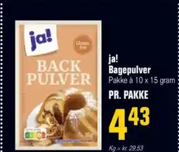 Otto Duborg ja! Bagepulver tilbud
