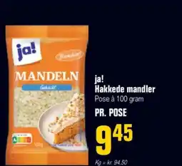 Otto Duborg Ja! hakkede mandler tilbud