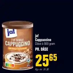 Otto Duborg Ja! cappuccino tilbud