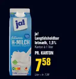 Otto Duborg Ja! langtidsholdbar tilbud