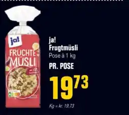Otto Duborg Ja! frugtmüsli tilbud