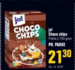 Otto Duborg ja! Choco chips tilbud