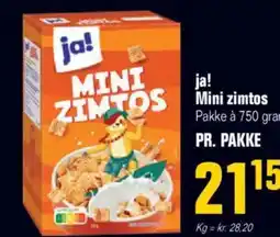 Otto Duborg ja! ZIMTOS Mini zimtos tilbud