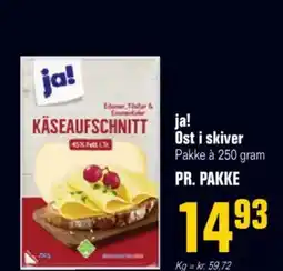 Otto Duborg ja! Ost i skiver tilbud