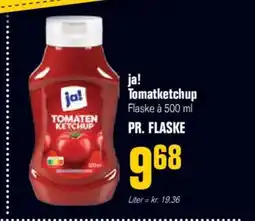 Otto Duborg ja! ja! Tomatketchup Flaske à tilbud