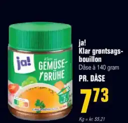 Otto Duborg ja! Klar grøntsags- bouillon tilbud