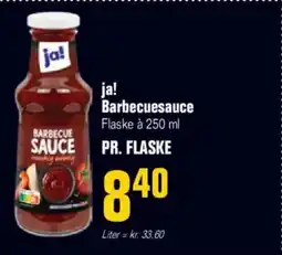 Otto Duborg ja! Barbecuesauce Flaske à tilbud