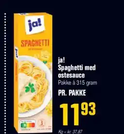 Otto Duborg ja! Spaghetti med ostesauce tilbud