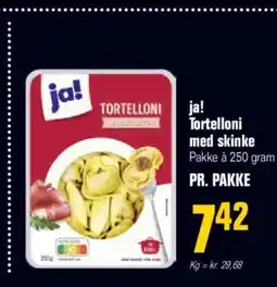 Otto Duborg ja! Tortelloni med skinke Pakke à 250 gram PR. PAKKE tilbud